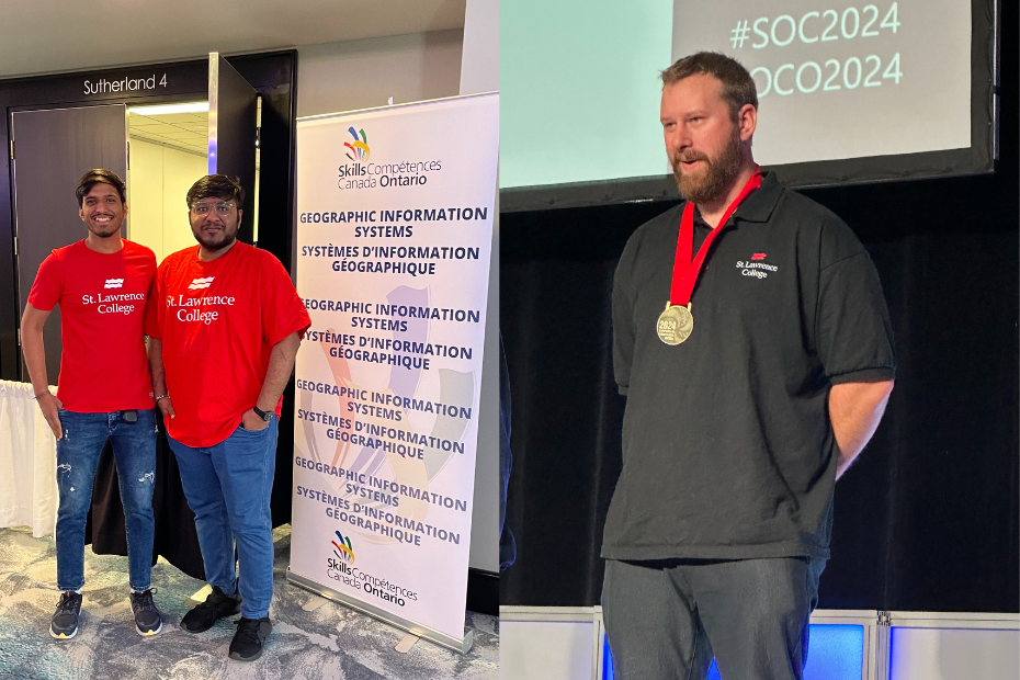 students winning skills competition